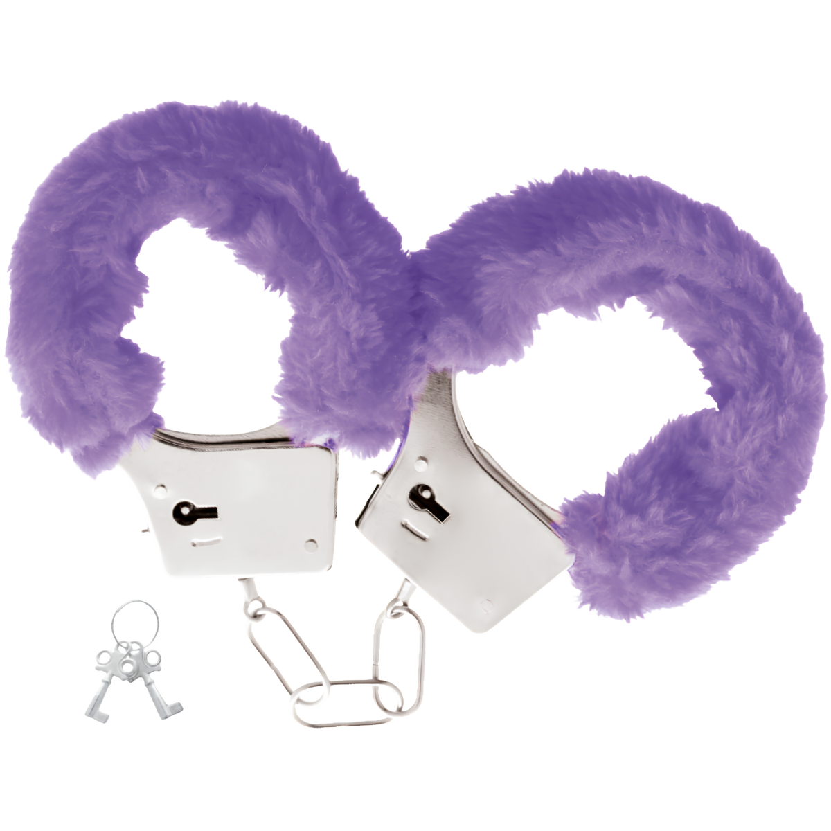 Menottes doublées Darkness lilas