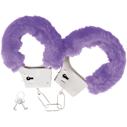 Menottes doublées Darkness lilas