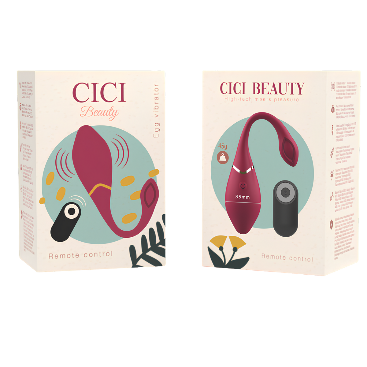 Œuf vibrant Cici Beauty