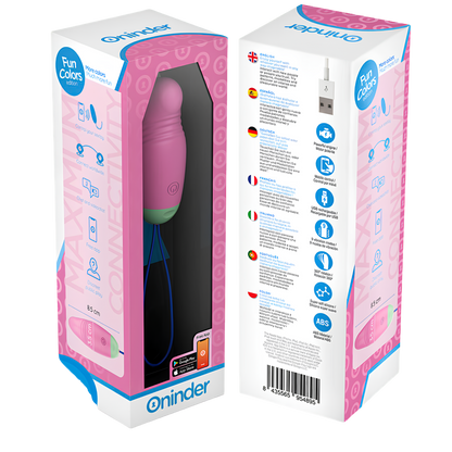 Œuf vibrant connecté Oninder Cute - rotation à 360 degrés