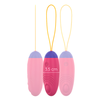 Œuf vibrant connecté Oninder Cute - vibration, ondulation et tapotement