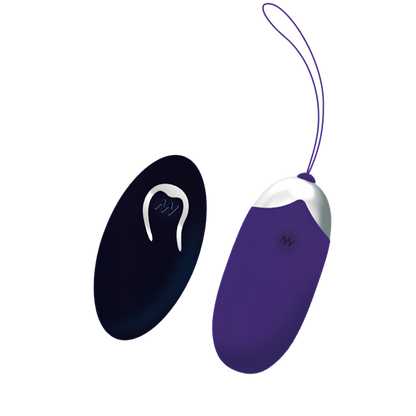Œuf vibrant télécommandé Intense Flippy II - 12 modes, portée 10 mètres