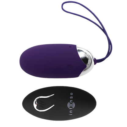 Œuf vibrant télécommandé Intense Flippy II - 12 modes, portée 10 mètres
