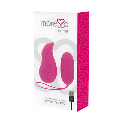 Œuf vibrant et stimulateur Moressa Edgar Premium - deux pièces synchronisées