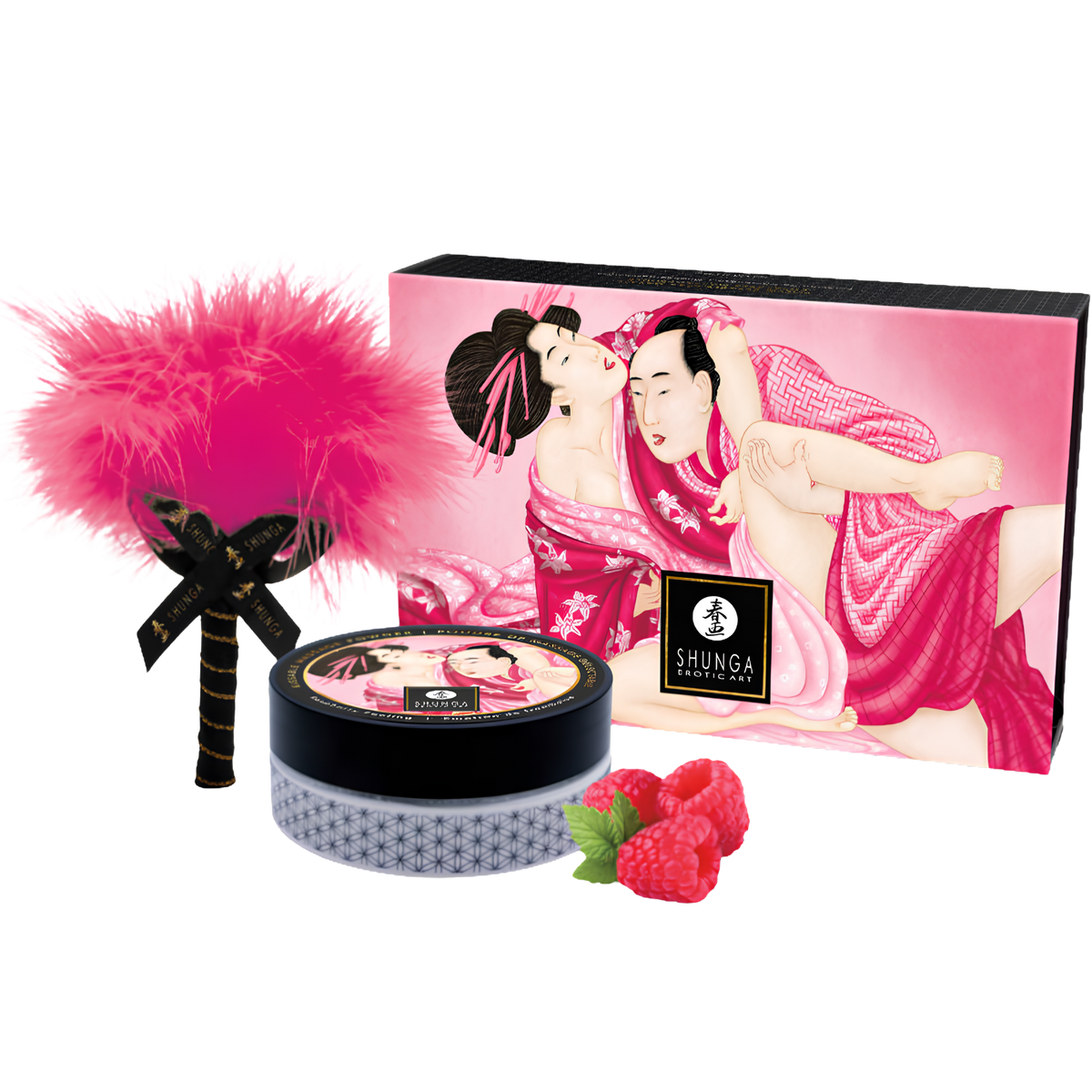 Kit de poudre de massage comestible Shunga