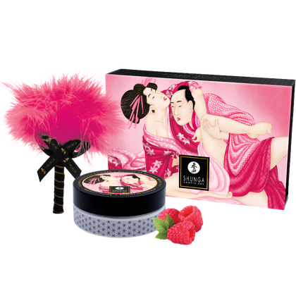 Kit de poudre de massage comestible Shunga