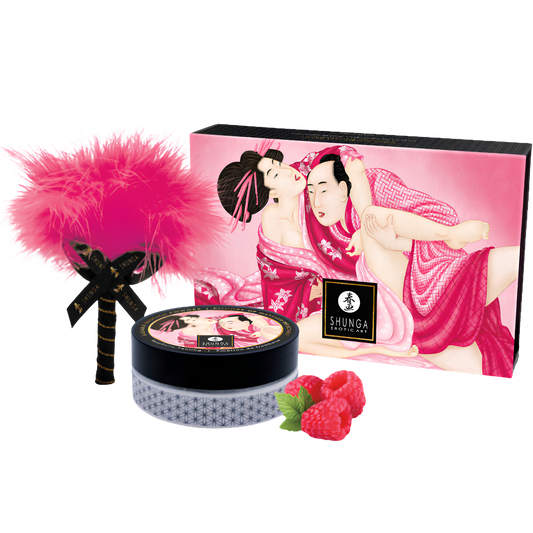 Kit de poudre de massage comestible Shunga