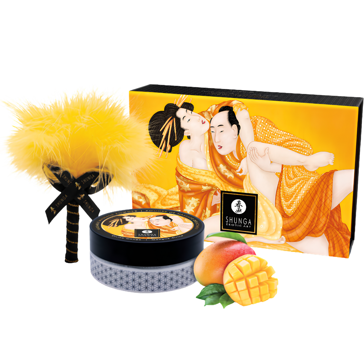 Kit de poudre de massage comestible Shunga
