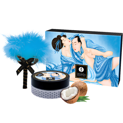 Kit de poudre de massage comestible Shunga