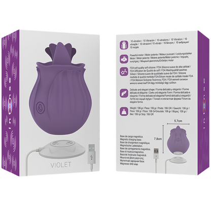 Stimulateur clitoridien Intense Violet