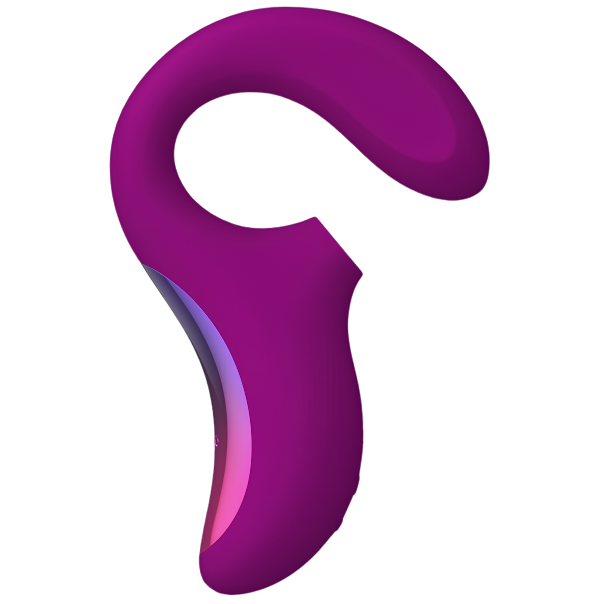 Stimulateur double LELO Enigma - ondes soniques et bras interne, 140 mm insérables
