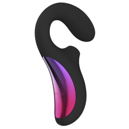 Stimulateur double LELO Enigma - ondes soniques et bras interne, 140 mm insérables