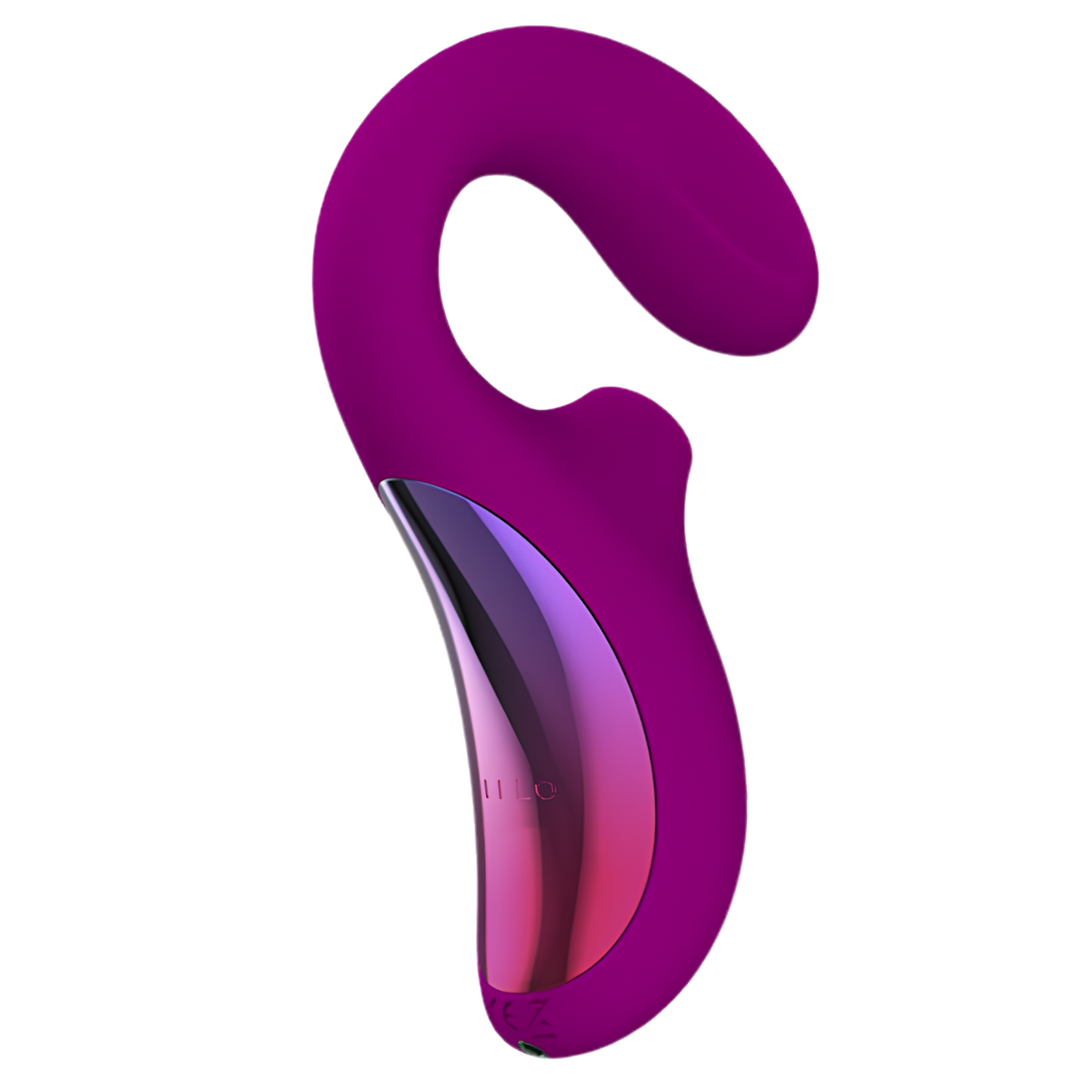Stimulateur double LELO Enigma - ondes soniques et bras interne, 140 mm insérables