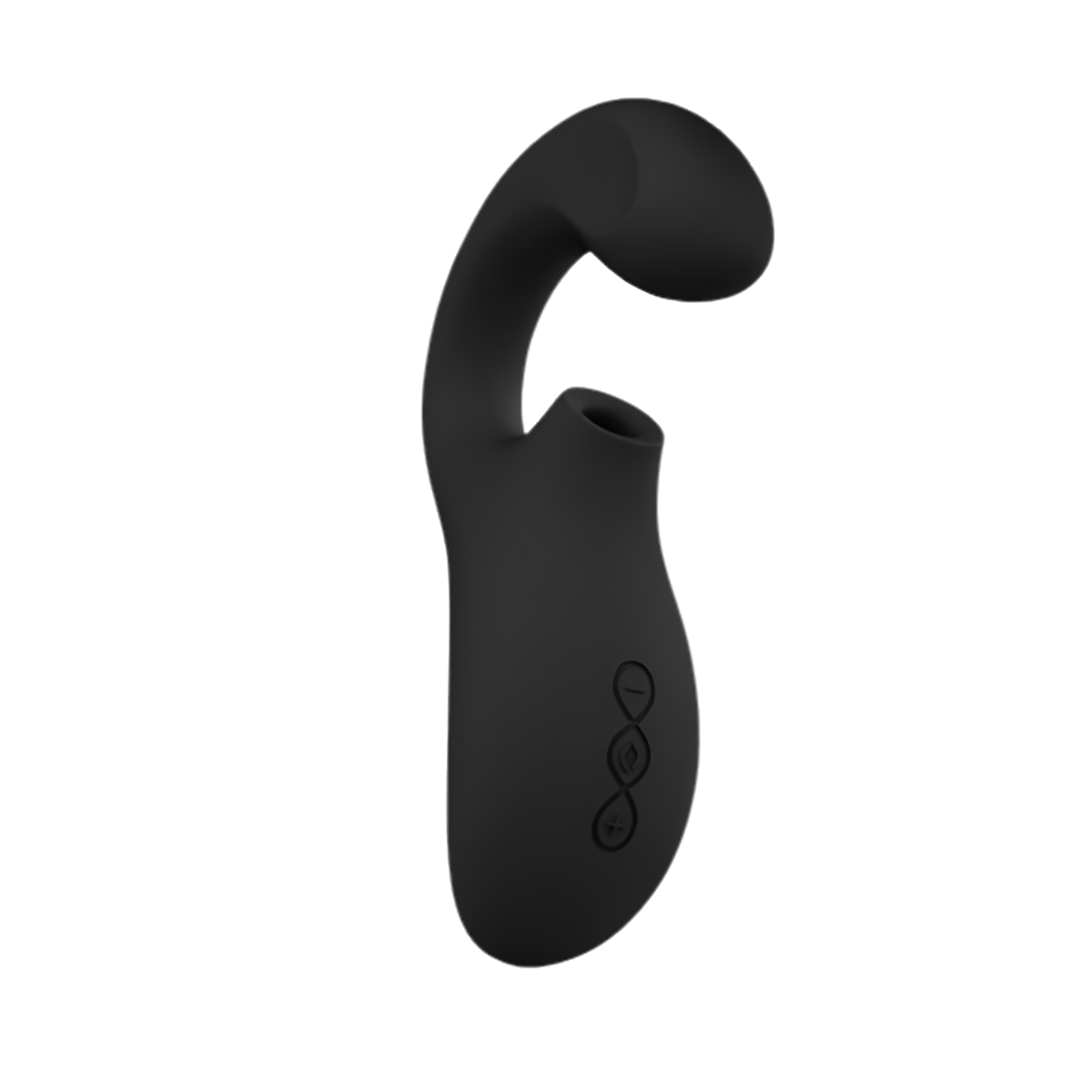 Stimulateur double LELO Enigma - ondes soniques et bras interne, 140 mm insérables