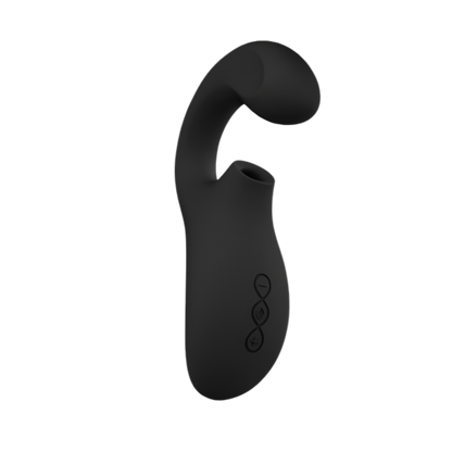 Stimulateur double LELO Enigma - ondes soniques et bras interne, 140 mm insérables