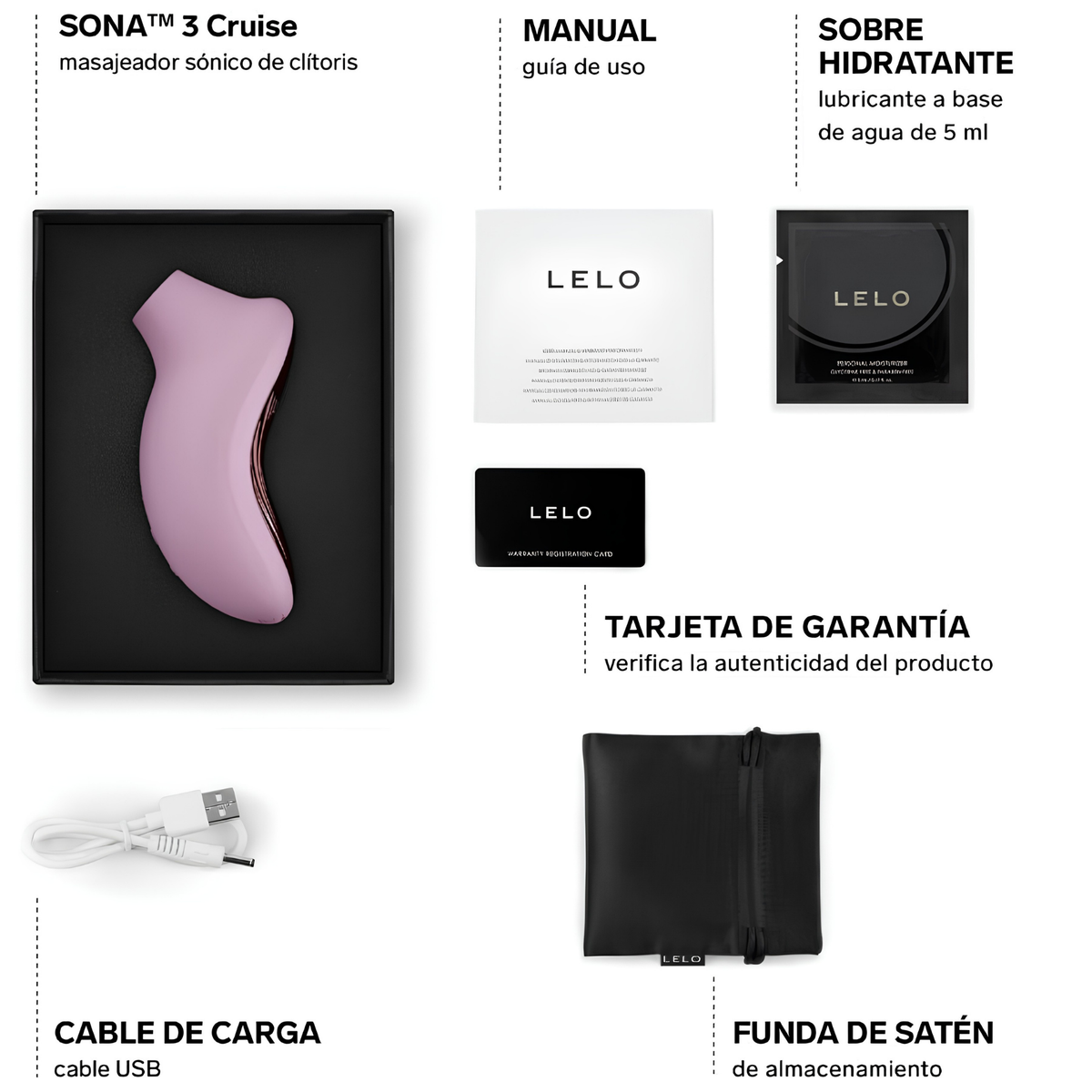 Stimulateur clitoridien LELO Sona 3 Cruise