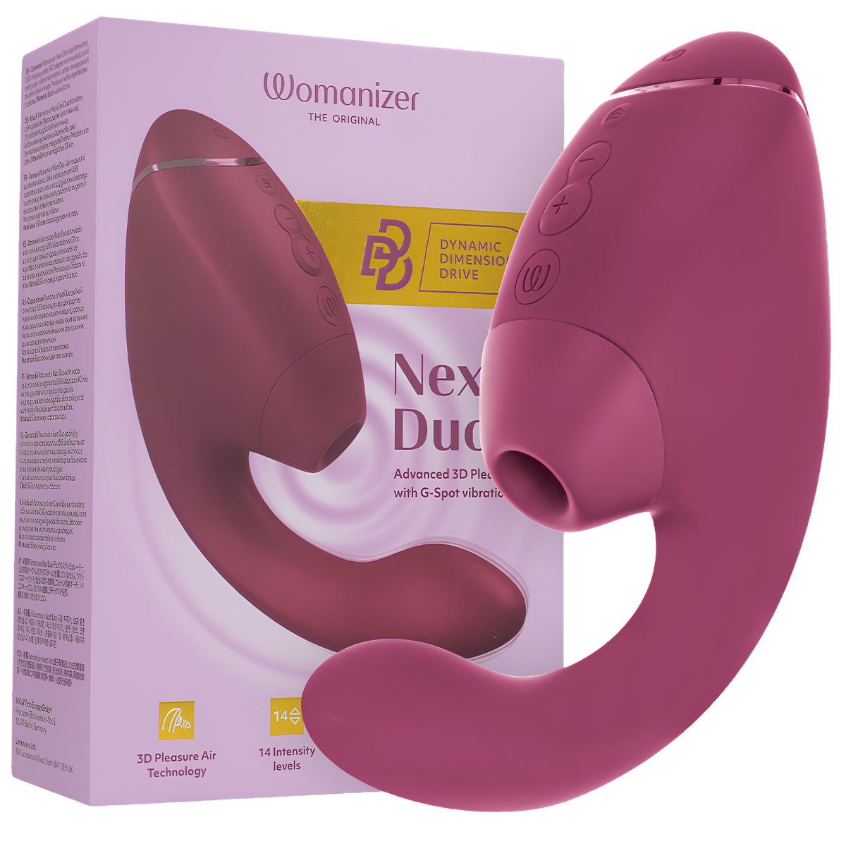 Stimulateur clitoris et point G Womanizer Next Duo