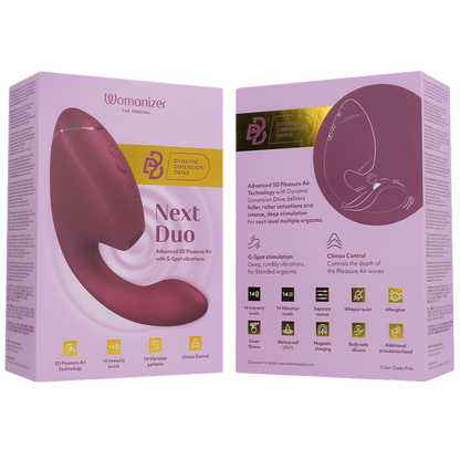Stimulateur clitoris et point G Womanizer Next Duo