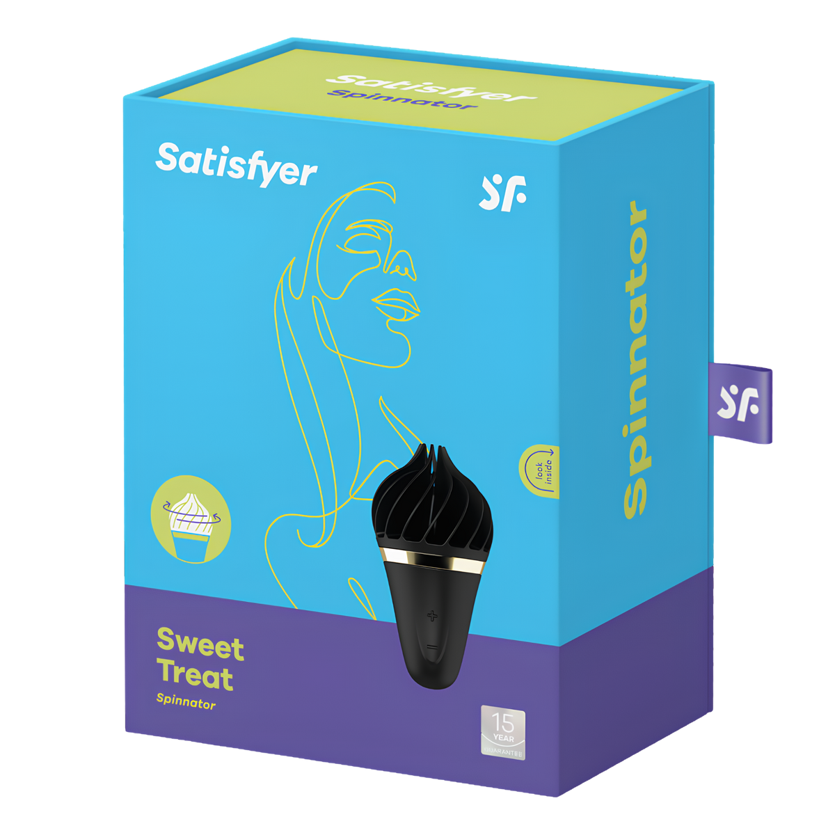Stimulateur clitoridien Satisfyer Spinnator Sweet Treat