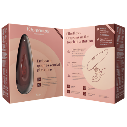 Stimulateur clitoridien Womanizer Classic 2 bordeaux