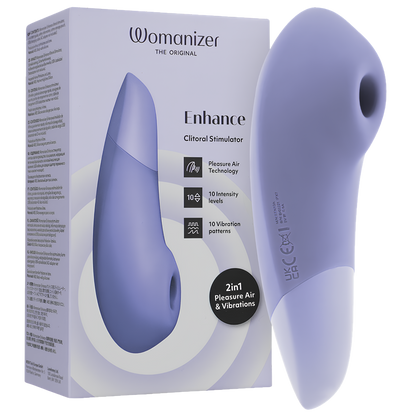Stimulateur clitoridien Womanizer Enhancer lilas
