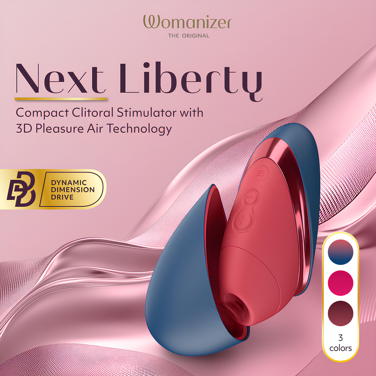 Stimulateur clitoridien Womanizer Next Liberty