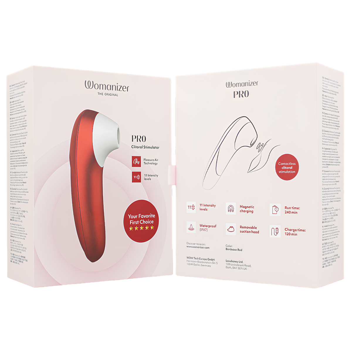 Stimulateur clitoridien Womanizer Pro
