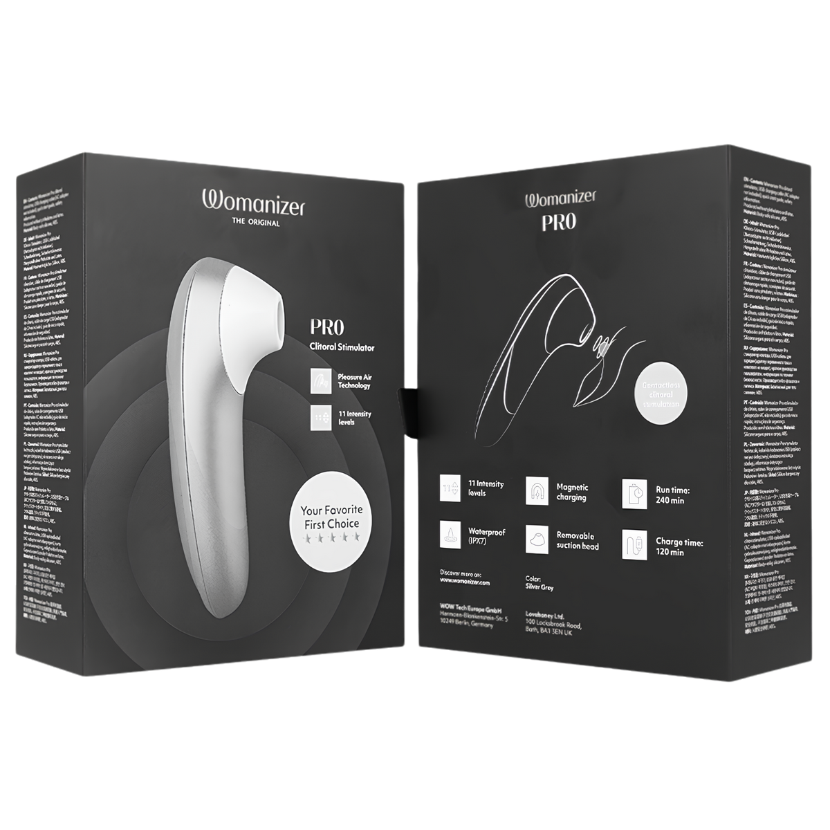 Stimulateur clitoridien Womanizer Pro