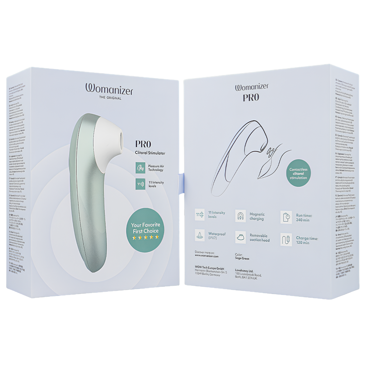 Stimulateur clitoridien Womanizer Pro