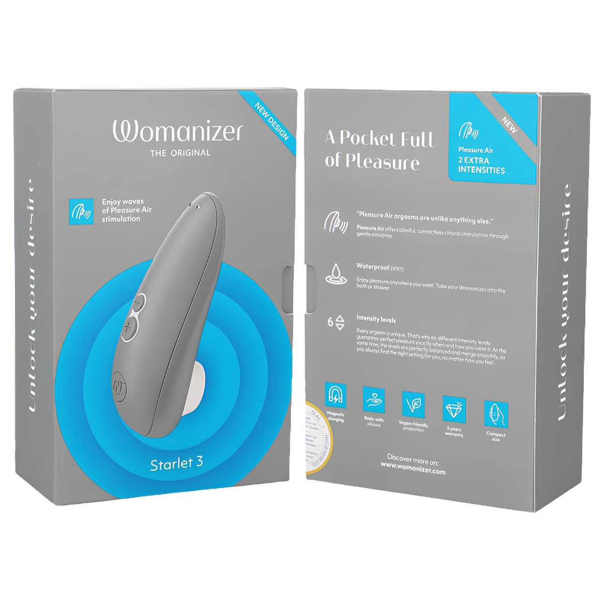 Stimulateur clitoridien Womanizer Starlet 3
