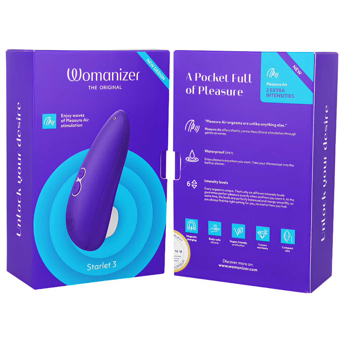 Stimulateur clitoridien Womanizer Starlet 3