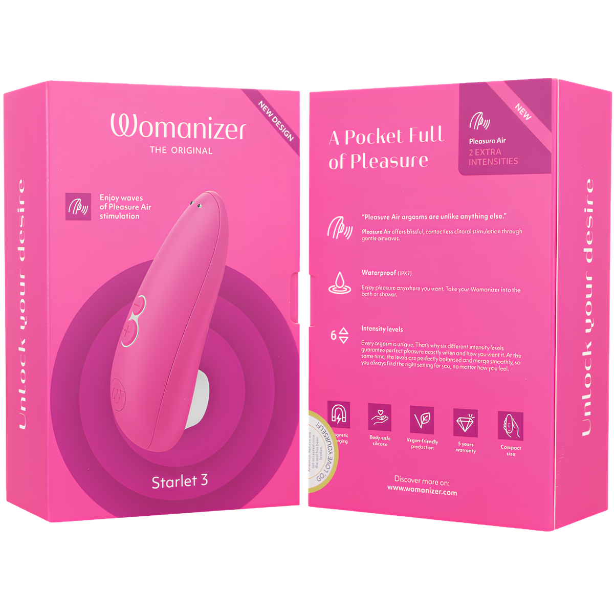 Stimulateur clitoridien Womanizer Starlet 3