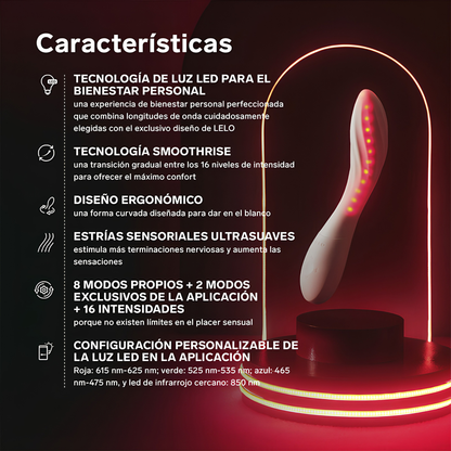 Vibromasseur connecté LELO Mona Spectra