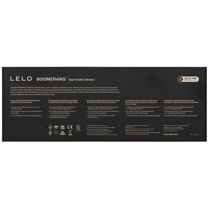 Vibromasseur pour couple LELO Boomerang