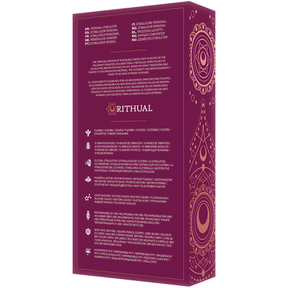 Vibromasseur double Rithual Anusara
