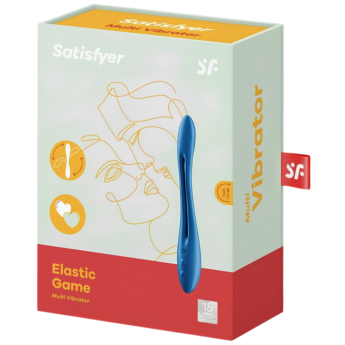 Vibromasseur flexible Satisfyer Elastic Game