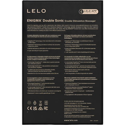 Vibromasseur LELO Enigma Double Sonic