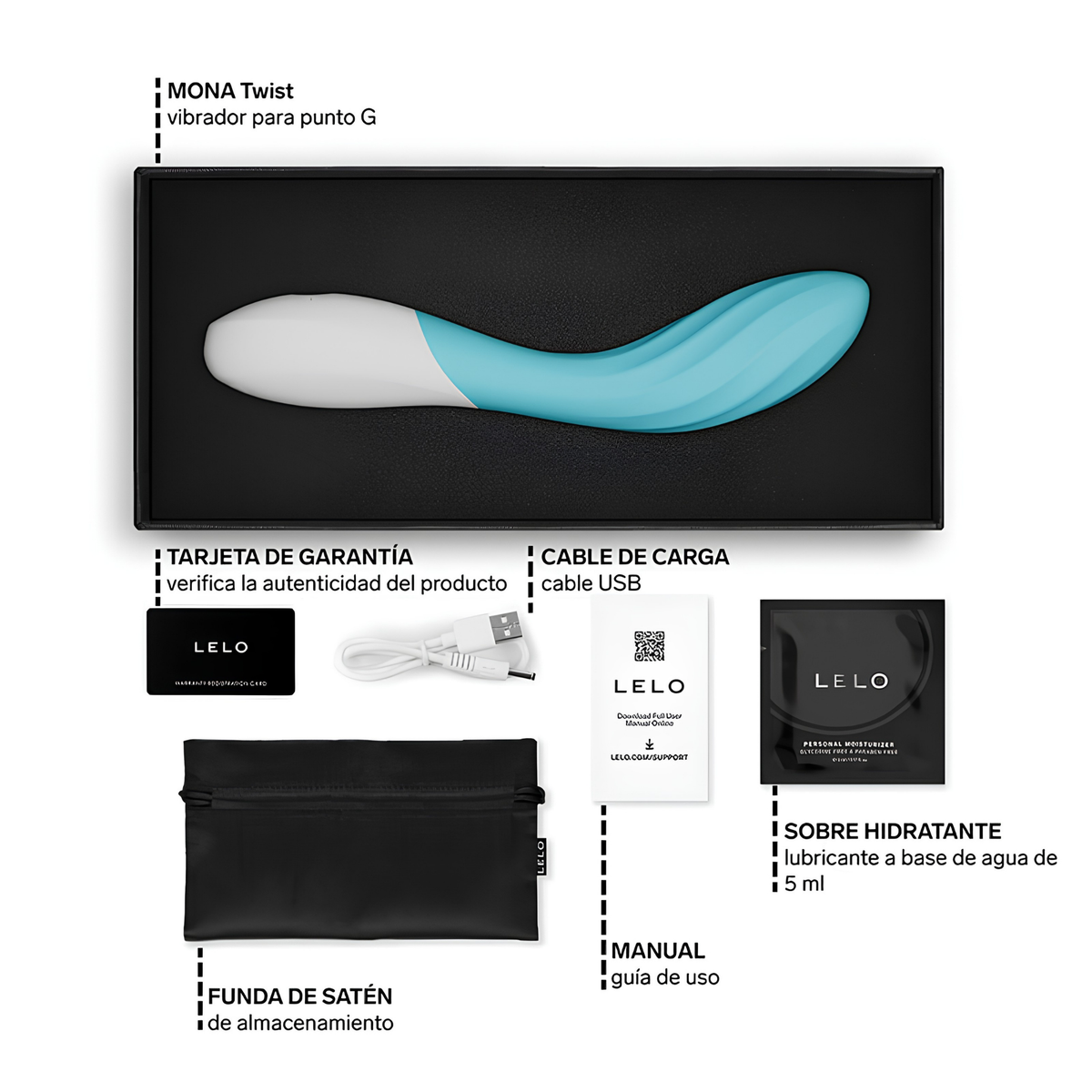 Vibromasseur point G LELO Mona Twist