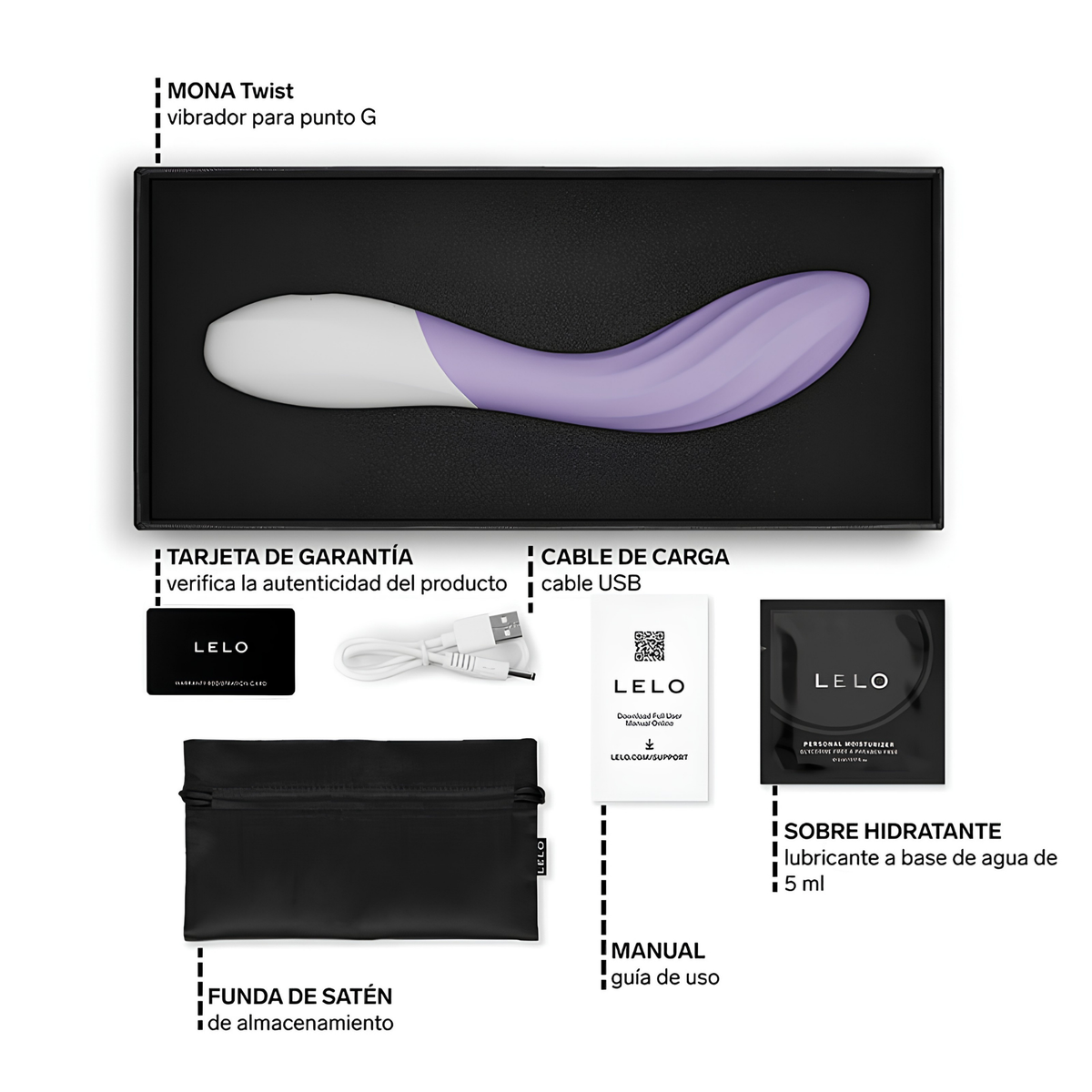 Vibromasseur point G LELO Mona Twist