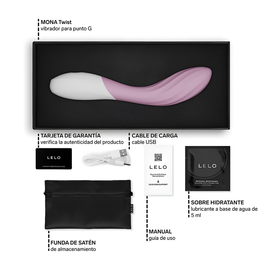 Vibromasseur point G LELO Mona Twist