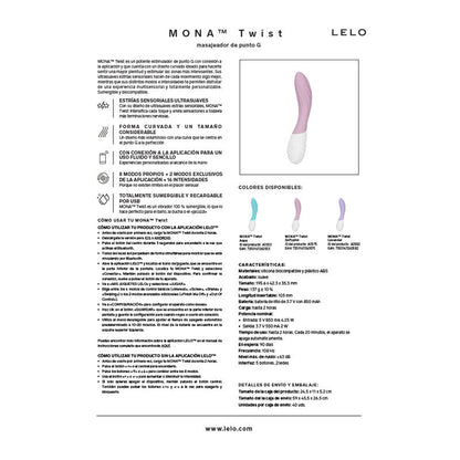 Vibromasseur point G LELO Mona Twist