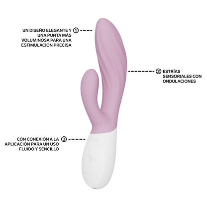 Vibromasseur rabbit LELO Ina Twist