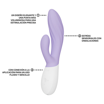 Vibromasseur rabbit LELO Ina Twist
