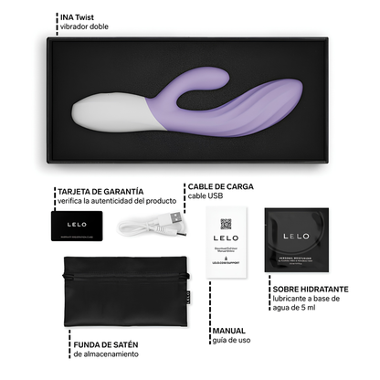 Vibromasseur rabbit LELO Ina Twist