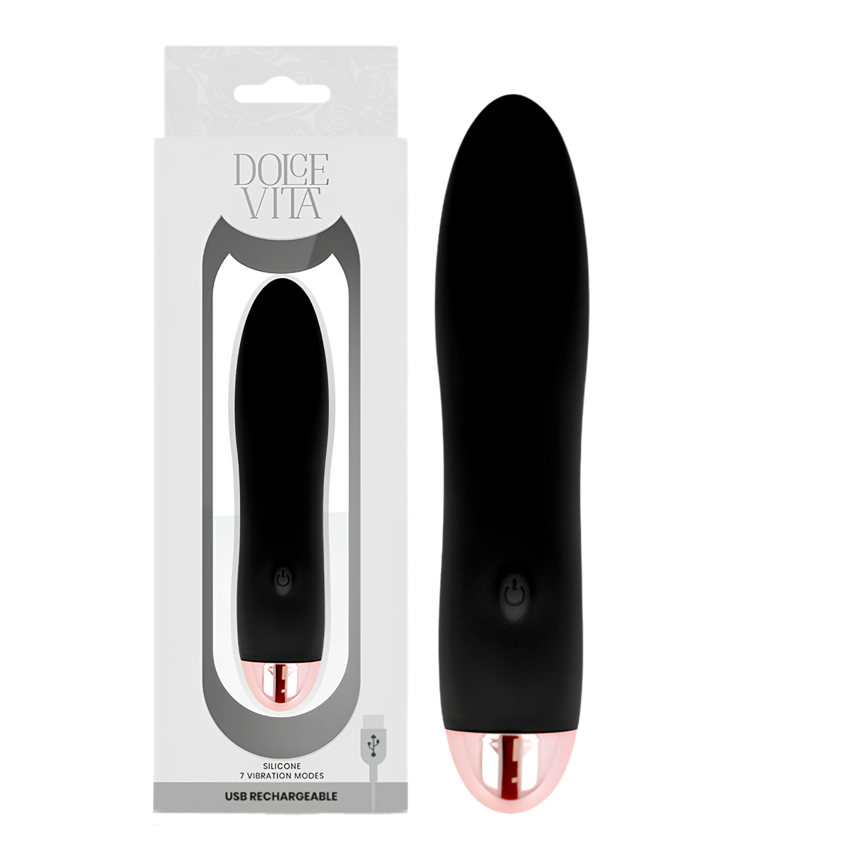 Vibromasseur rechargeable Dolce Vita Quatre